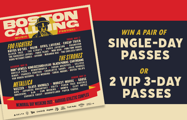 Win Boston Calling Passes! May 27th – 29th