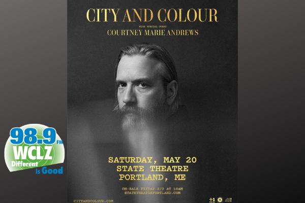 City and Colour on WCLZ