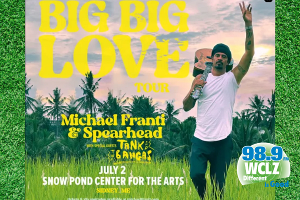See Michael Franti & Spearhead at Snow Pond!
