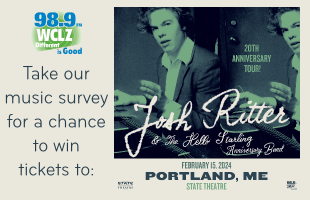 Give WCLZ Your Opinion on a Few Songs, and You Could Win Josh Ritter Tickets