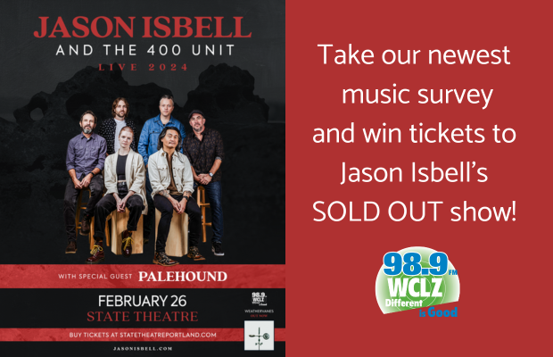 Your Music Opinion Counts! Win Sold Out Jason Isbell Tix! Your Music Opinion Counts! Win Sold Out Jason Isbell Tix!