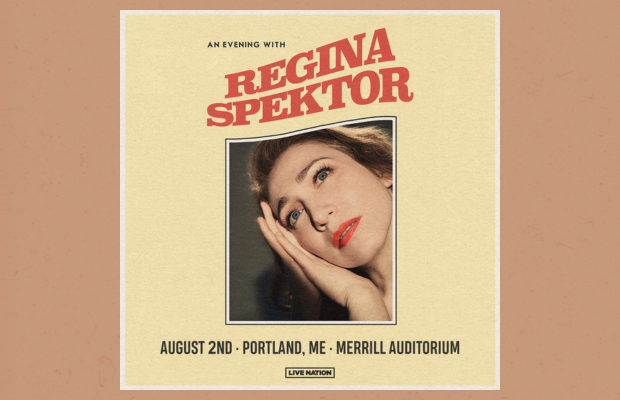 See Regina Spektor at Merrill Auditorium on WCLZ’s Dime! See Regina Spektor at Merrill Auditorium on WCLZ’s Dime!